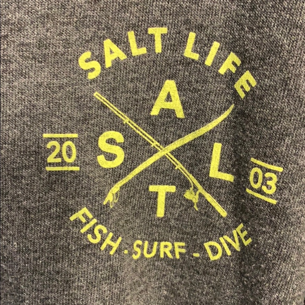 Salt Life Kids LS Grey Tee 🌊